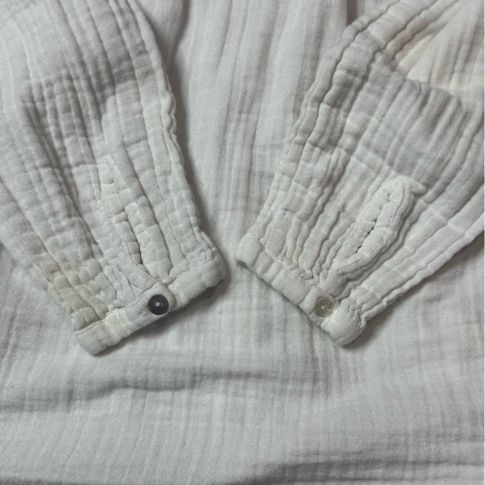 Sundance Cotton Gauze Boho Peasant Top size PM - Picture 4 of 7